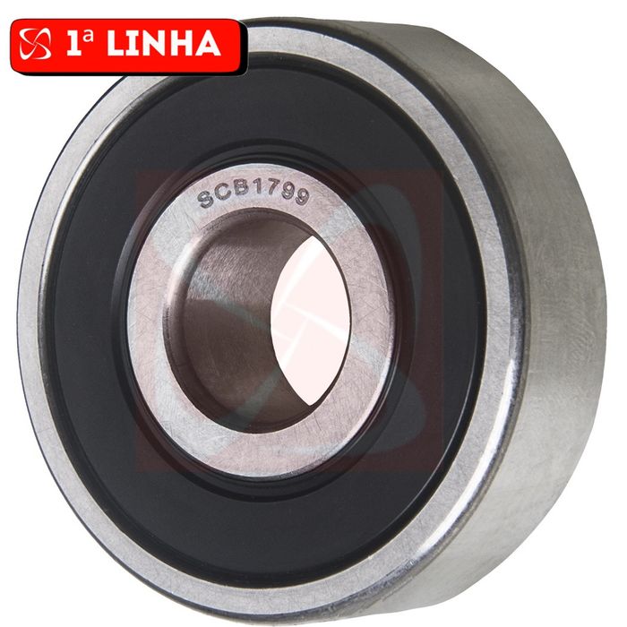 SRB1799 - ROLAMENTO ALTERNADOR GOL BOLA G2 95/00 FIAT PALIO/ SIENA/ MB - 52 X 17 X 17 MM - PC