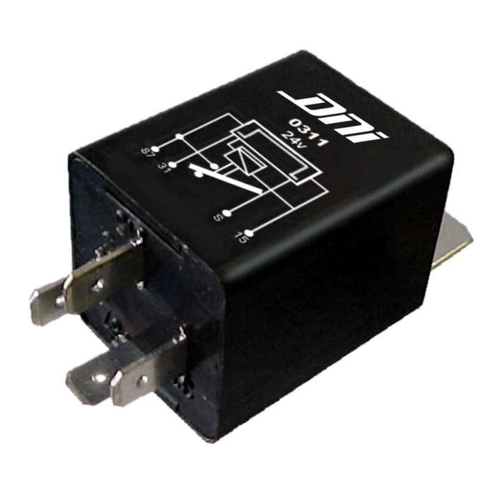 DNI0311 24V - RELE PARADA SOLICITADA 24V MERC. BENS 4 TERMINAIS - PC