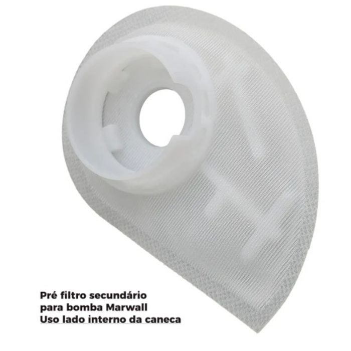 ISO1903006 - PRE FILTRO SECUNDARIO PARA BOMBA COMBUSTIVEL MARWAL - USO LADO INTERNO DA CANECA (EMB. COM 01 PECA - VALOR UNITARIO) - PC