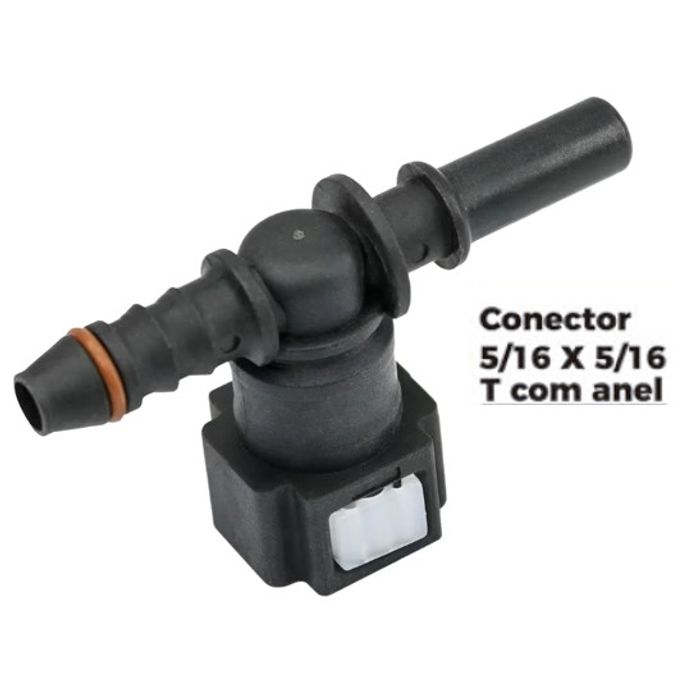 ISO1905608 - CONECTOR 5/16 X 5/16 - T - COM ANEL (EMB. COM 01 PECA - VALOR UNITARIO) - PC