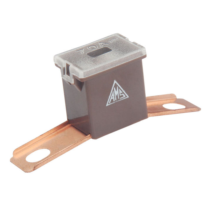 AMS192-70 - FUSIVEL MEGA MACHO LATERAL 70A - MARROM (EMB. COM 01 PC- VALOR UNITARIO) - PC