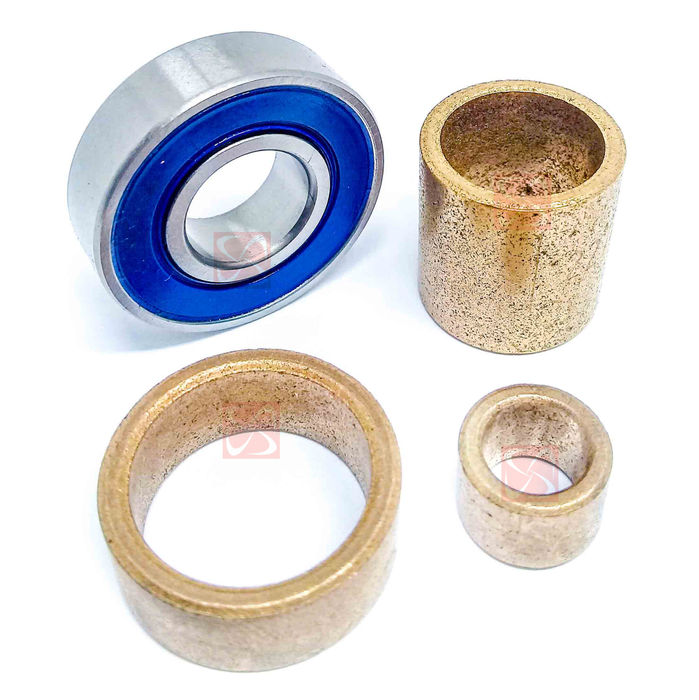 KIT SC1283-STD - KIT BUCHA PARTIDA FORD CARGO/ VW CONSTELLATION/ ESTE KIT É COMPOSTO POR: 1 - BUCHA SC2201-STD/ 1 - BUCHA SC1227-STD/ 1 - BUCHA SC2211-STD/ 1 - BUCHA ROLAMENTO REF. 6001-2RS - KIT