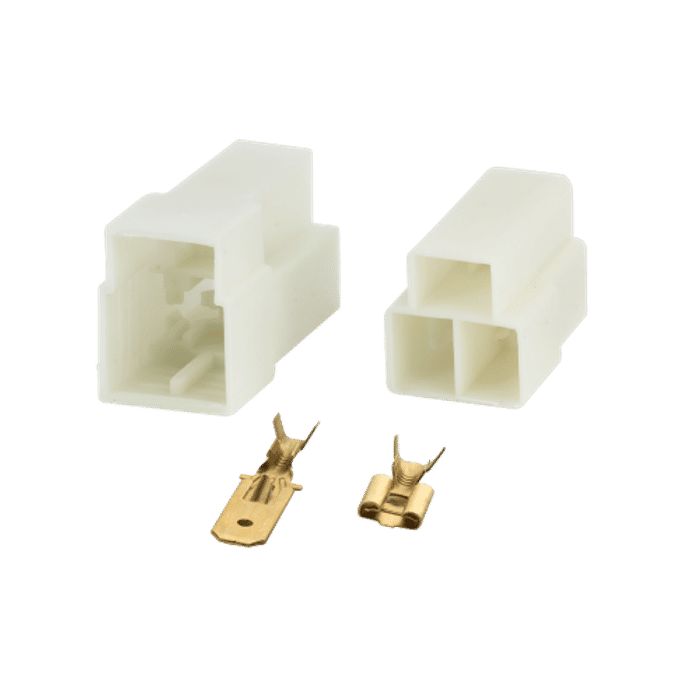 DP7.207 - KIT CONECTOR 03 VIAS 6,3MM (EMB 1 KIT) - KIT