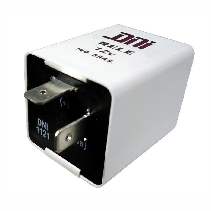 DNI1121 12V - RELE PISCA/ ALERTA ELETRONICO 2 TERM. 12V - FORD - PC