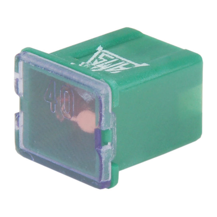 AMS195-40 - FUSIVEL MIDI FEMEA PERFIL BAIXO 40A - VERDE (EMB. COM 01 PC- VALOR UNITARIO) - PC