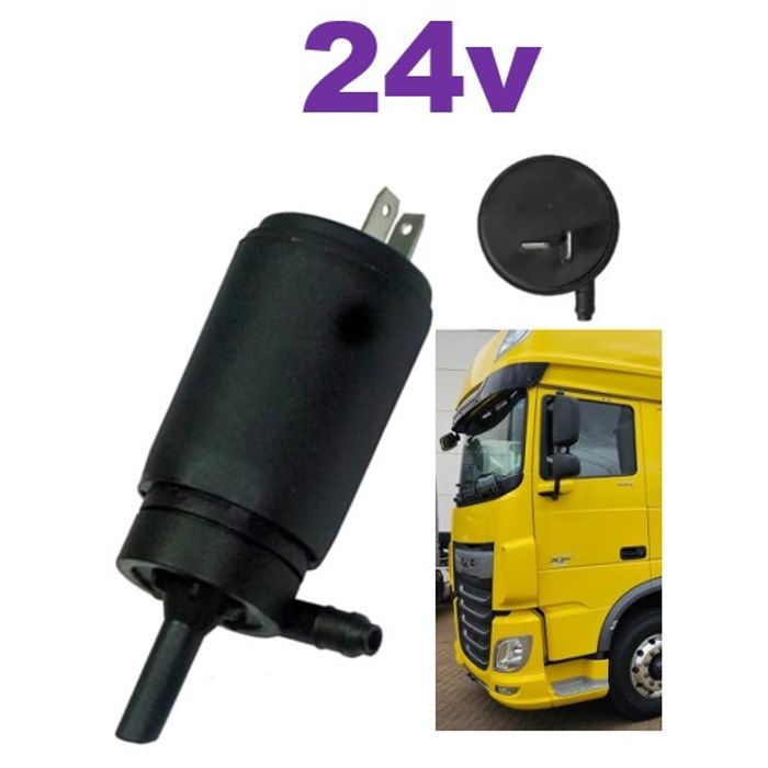 ISO1720601 24V - ELETROBOMBA UNIVERSAL 24V CAMINHAO ONIBUS 1 SAIDA - PC