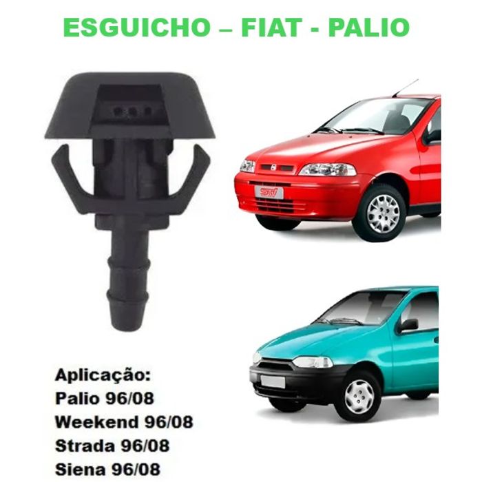 ISO1908159 - ESGUICHO PALIO/ SIENA/ STRADA/ DOBLO- 96/07 (BRUCUTU) (EMB. COM 01 PECA - VALOR UNITARIO) - PC