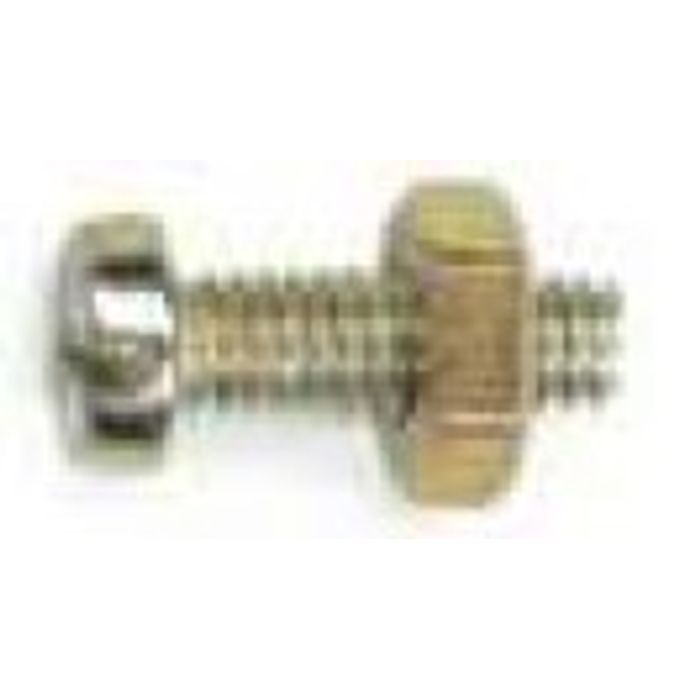 ISO7-1659A - PARAFUSO PORTA ESCOVA PERKINS C/ PORCA (EMB. COM 50 PCS - VALOR UNITARIO) - PC