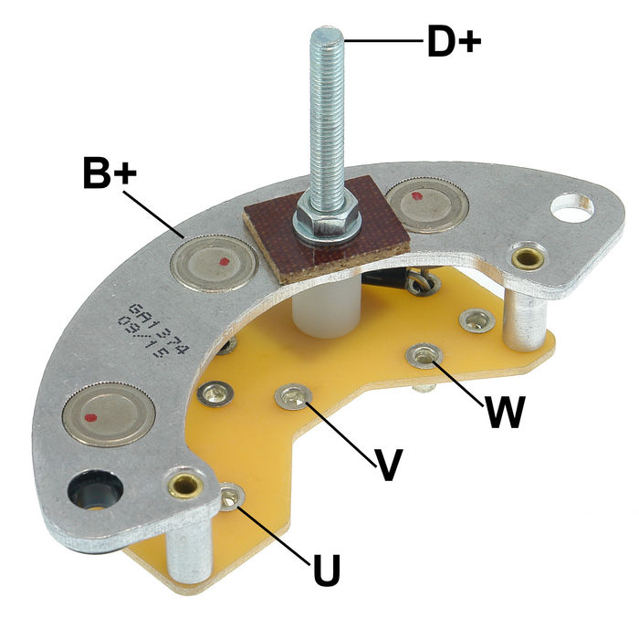 GA1374 - PLACA RETIF. MWM/ VALMET/ CARTEPILLAR/ REG. GA001/ GA011/ GA012/ GA013 - PC