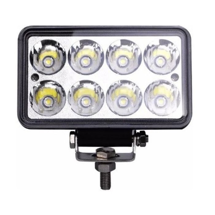 ISO224201 12/24V - FAROL LED RETANGULAR 8 LED 24W 12/24V (EMB. COM 01 PECA- VALOR UNITARIO) - PC
