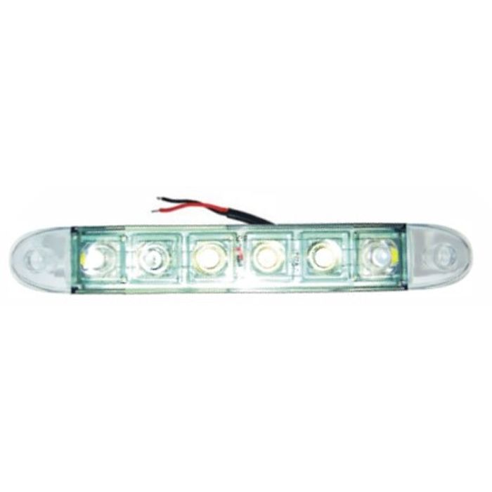 ISO102032 - SUPER LED DRL LIGHT 6 LED 12V (EMB. COM 01 PC - VALOR UNITARIO) - PC