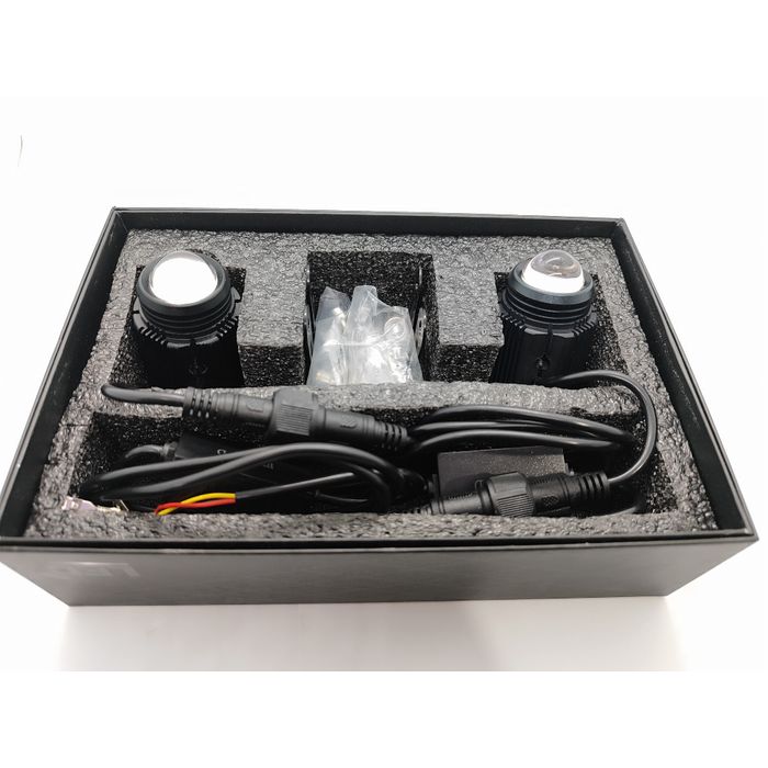 ISO17F1065 12/24V PA - FAROL AUX. LED MINI REDONDO 12/24V COM REATOR - VLR DO PAR - KIT