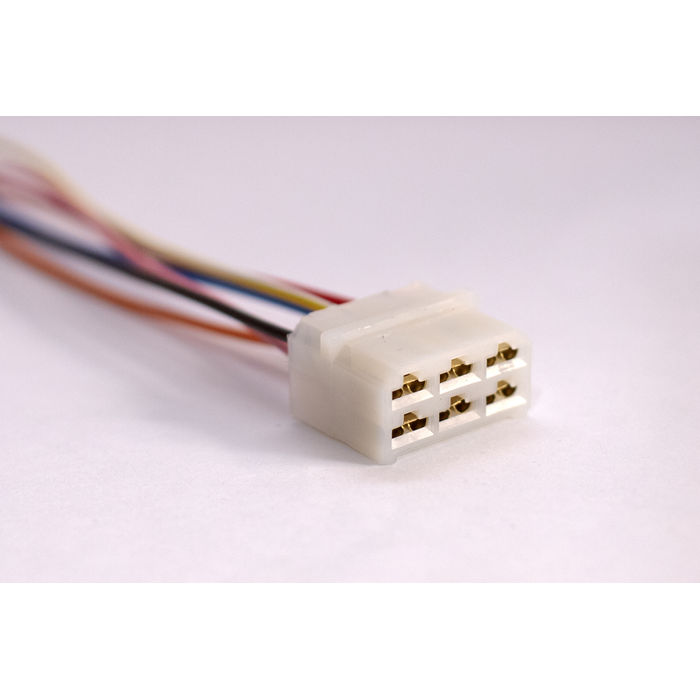 ISO306011 (JG) - CHIC. 06 VIAS MACHO/FÊMEA COM TERM. 6,3MM (KIT) - JG