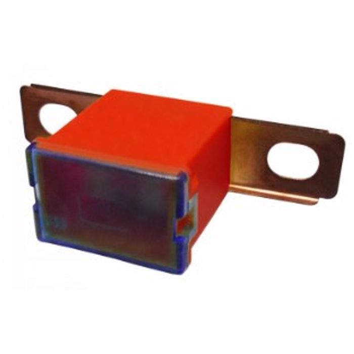 ISO103196-50 - FUSIVEL MEGA MACHO LAT. EL. CURTO 50A - VERMELHO (EMB. COM 01 PC - VALOR UNITARIO) - PC