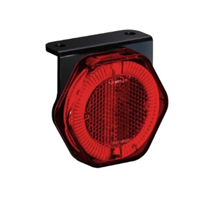 ISO17T1066 VM - LANTERNA LATERAL LED VM 12/24V SEXTAVADO COM SUPORTE - PC