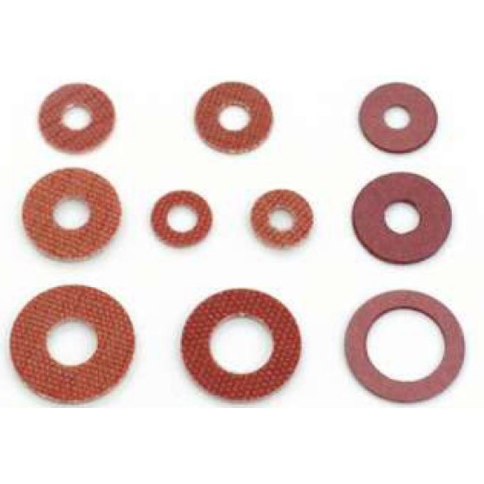 ISO7-0910 - KIT ARRUELA FIBRA E CELERON 4/5/6/8/10MM (EMB. COM 100 PC - VALOR DO KIT) - KIT