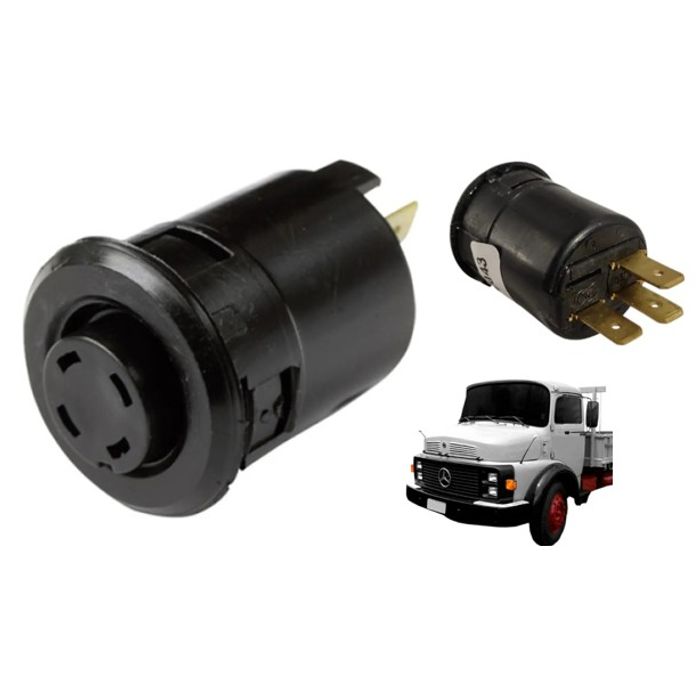 K-03044510 - BOTAO PRESSAO LIMPADOR 03 TERMINAL MERCEDES - KOSTAL (EMB. COM 01 PECA - VALOR UNITARIO) - PC