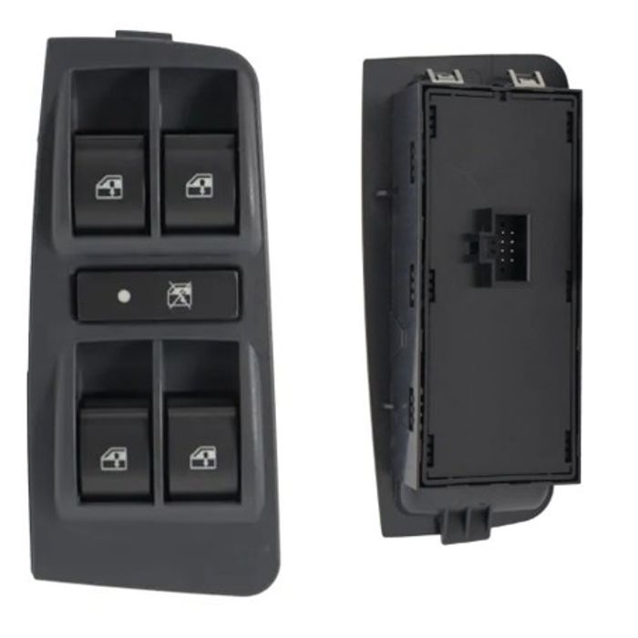 ISO17I34144 12V - INTERRUPTOR VIDRO ELETRICO LE QUADRUPLO GRAND SIENA 8 PINOS (EMB. COM 01 PECA - VALOR UNITARIO) - PC