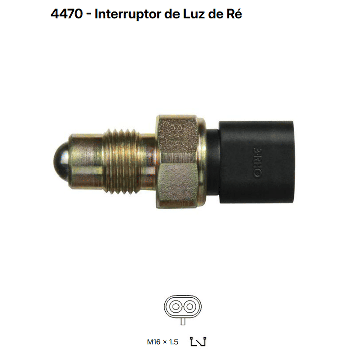 RHO4470 - INT. RE GM BLAZER/ S10 2.8 DIESEL E 4.3 - UN