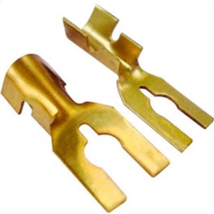 ISO80115-S - TERMINAL GARFO 3,6MM ( 5/ 32 ) (EMB. COM 100 PECAS - VALOR DO CENTO) - CT