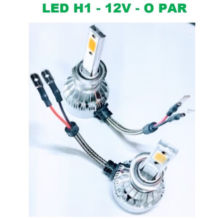 ISO14LFV10 H1 12V   - KIT LAMPADA FAROL LED 12V V10-H1 30W 20000LM 6500K (EMB. COM 02 PC- VALOR DO PAR) - KIT