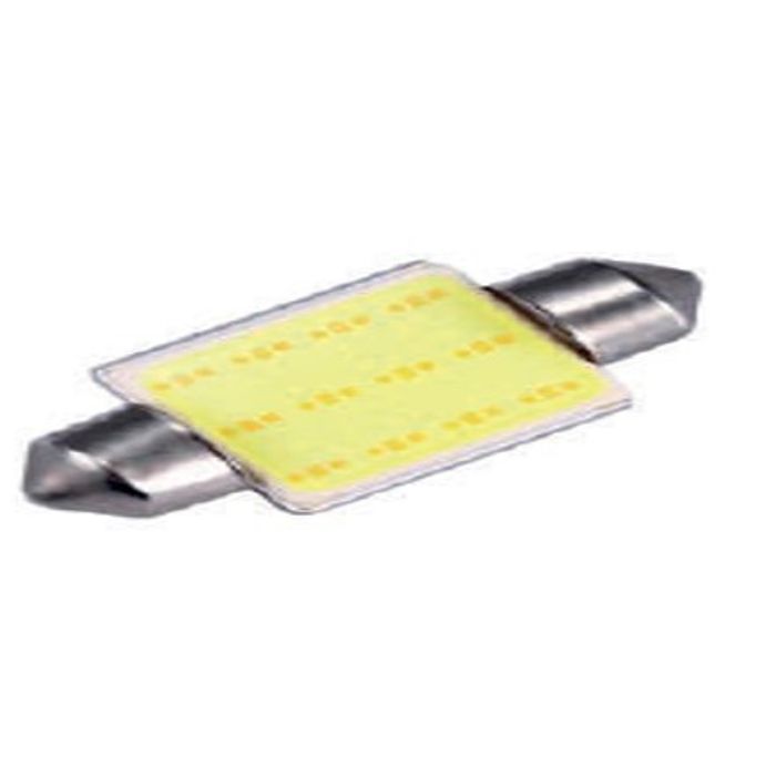 ISO14LT4 41MM 12V  - LAMPADA LED TORPEDO COB 41MM 12V (EMB. COM 01 PC- VALOR UNITARIO) - PC