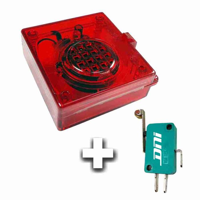 DNI0526 12/24V - MODULO SINALZ. P/ BASCULANTE AUDIO/ VISUAL C/ CH FIM CURSO 12/24V - PC