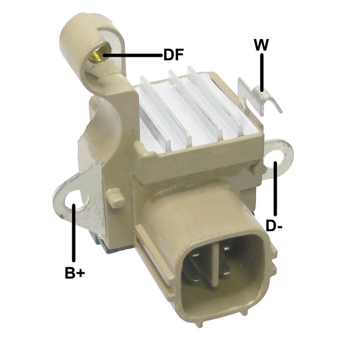 GA0142 14V - REG. VOLT. DENSO 120A/ TOYOTA HILUX PIT BULL 2007>/ CONJ. PLACA GA1308 - PC