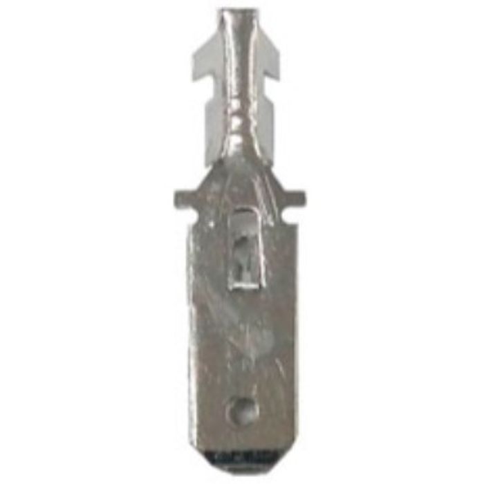 ISO82187 - TERMINAL ESPADAO ESTANHADO 6,35 MM/ FIO 1,5 MM (EMB. COM 100 PECAS - VALOR DO CENTO) - CT