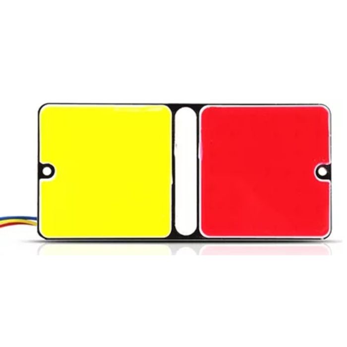 ISO14LS06 24V - LANTERNA LED TRASEIRA 24V UNIVERSAL BICOLOR (EMB. 01 PC- VALOR UNITARIO) - PC