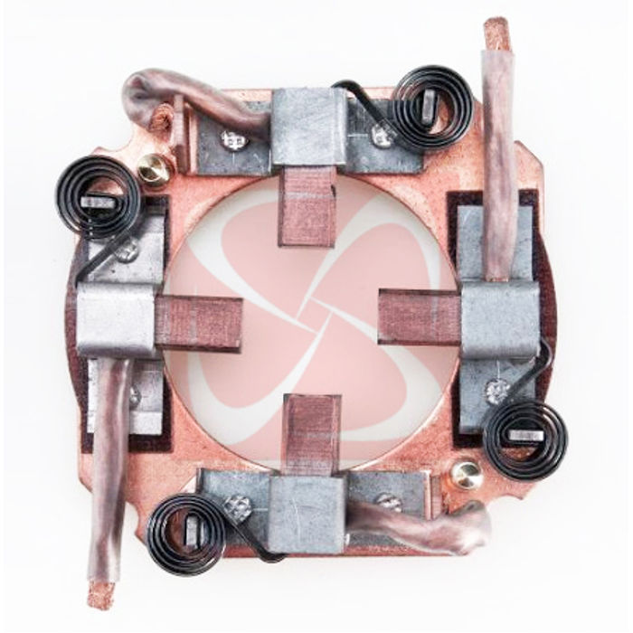 A-972-12V - PORTA ESCOVA PARTIDA ISKRA/ JOHN DEERE/ VALTRA 685C/ 685F C/ MOTOR MWM - PC