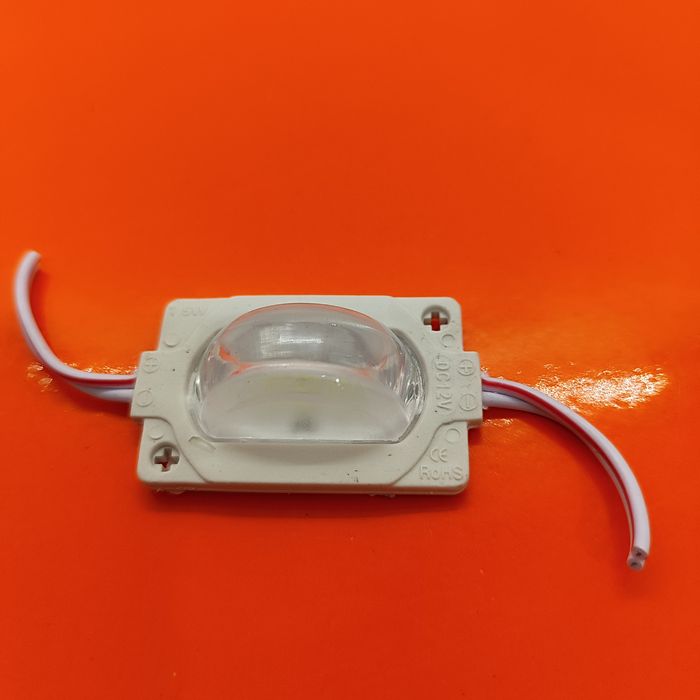 ISO17T6016 CR 12V - LANTERNA LED LATERAL E PLACA CRISTAL 12V - PC