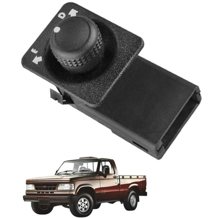 K-3931300 - BOTAO COMANDO RETROVISOR D-20 91 A 97 - ELETRICO (EMB. COM 01 PECA - VALOR UNITARIO) - PC