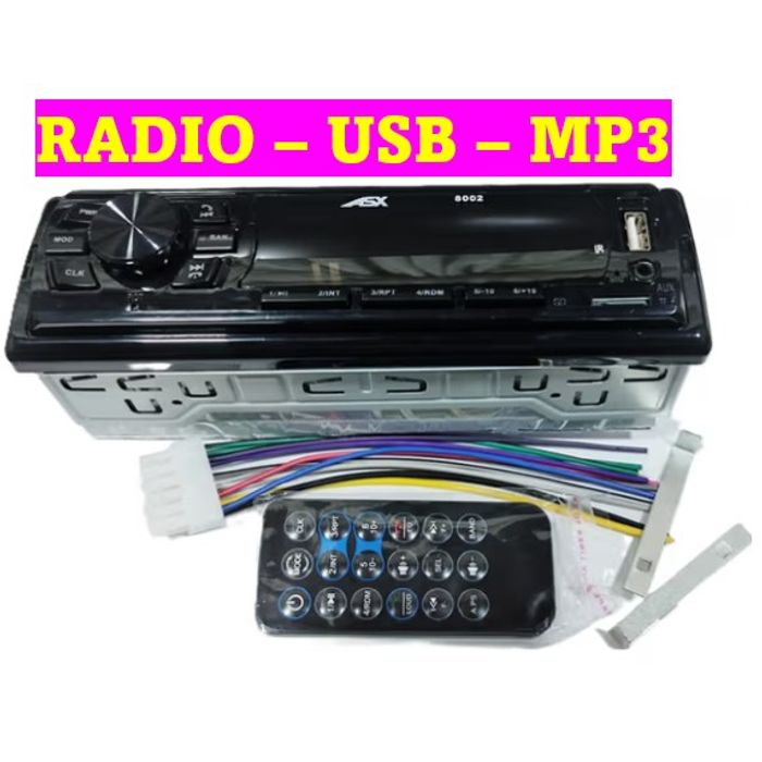 ISO228002 12V - RADIO 12V MP3/ USB PLAYER BLUETOOTH (EMB. COM 01 PECA- VALOR UNITARIO) - PC