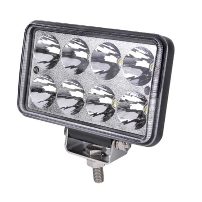ISO224202 12/24V - FAROL LED RETANGULAR 8 LED 24W 12/24V (EMB. COM 01 PECA- VALOR UNITARIO) - PC