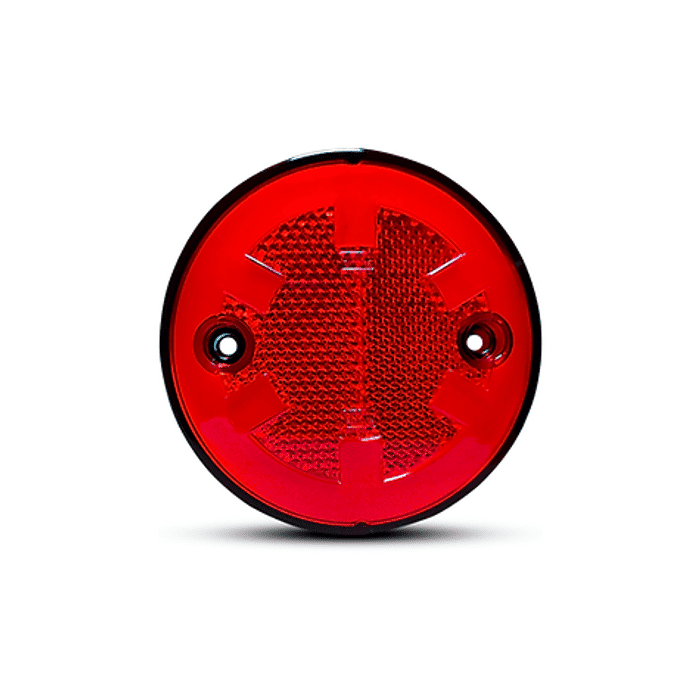 ISO20047 VM 12/24V - LANTERNA LATERAL APOLO 85MM - VERMELHA 12/24V - SEM SUPORTE - PC