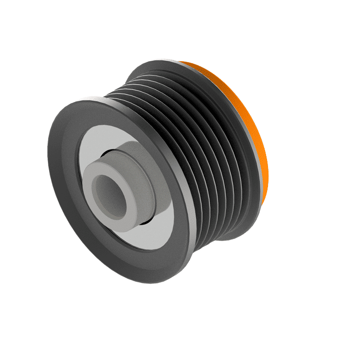 77.1021.0 - POLIA RODA LIVRE TOYOTA DYNA/ HIACE/ HILUX/ LAND CRUISER/ TACOMA   - PC