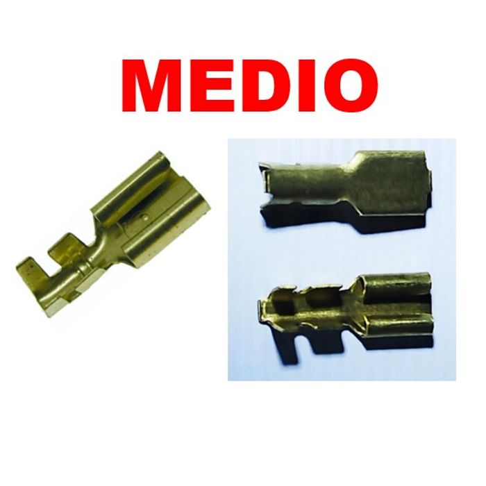 ISO1900002 MEDIO - TERMINAL ENCAIXE MEDIO 4,8 MM (100 PCS - VALOR DO CENTO) - CT