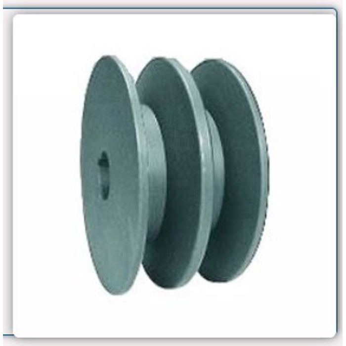 CP1127 - POLIA DUPLA ALTERNADOR TRATOR CATERPILLAR D4E/ D6D FURO MAIOR (EMB. COM 1 PEÇA - VALOR UNITARIO) - PC