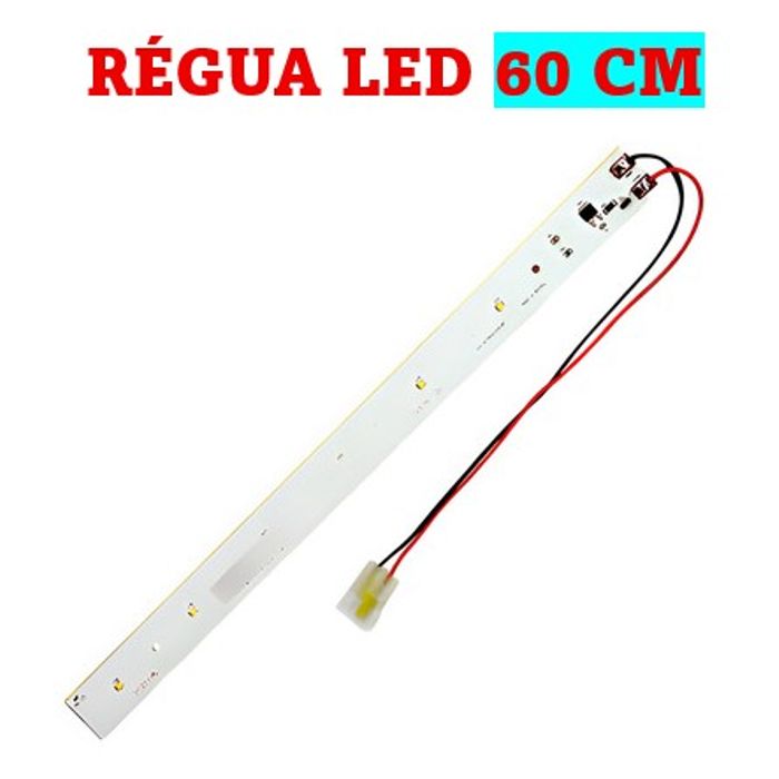 ISO225060 12/24V - REGUA LED AUTO 12/24V 60CM COM CONECTOR (EMB. COM 01 PECA- VALOR UNITARIO) - PC