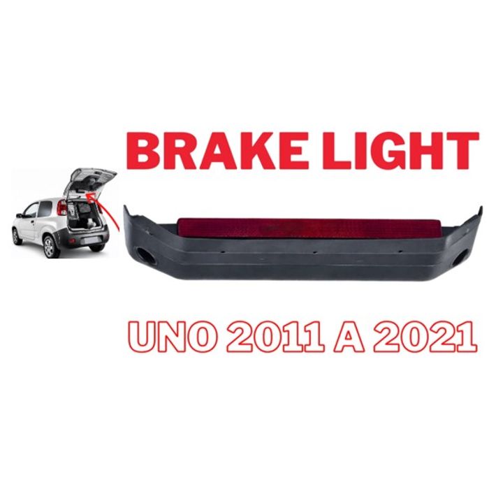 ISO1907319 VM - LANTERNA BREAK LIGHT- UNO 11/21 - COM PLACA LED - VERMELHA (EMB. COM 01 PECA - VALOR UNITARIO) - PC