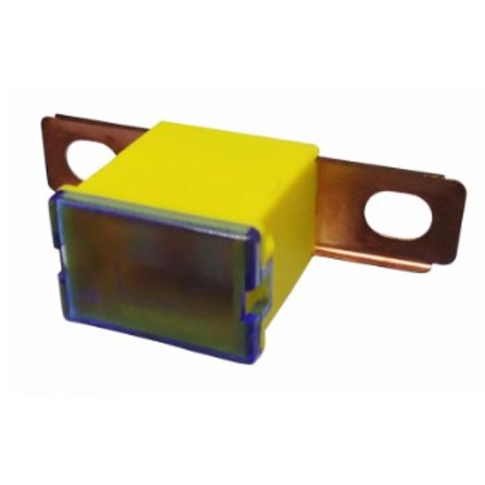 ISO103196-60 - FUSIVEL MEGA MACHO LAT. EL. CURTO 60A - AMARELO (EMB. COM 01 PC - VALOR UNITARIO) - PC