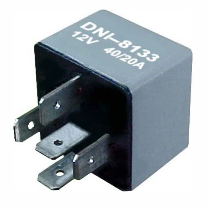 DNI8133 12V - RELE AUX NEW HOLLAND/ VENT RADIADOR RENALT COM DIODO 12V - PC