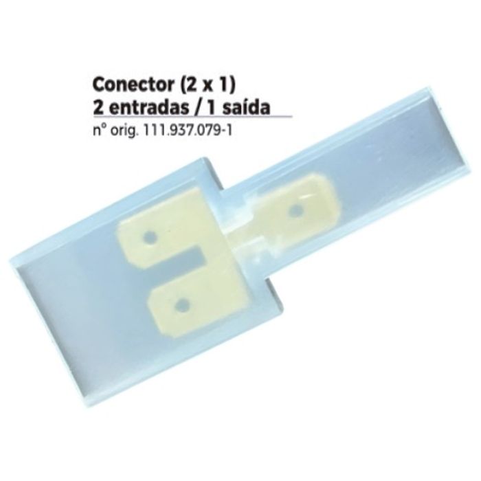 ISO1901518 - CONECTOR 2 ENTRADAS E 1 SAIDA - PARA CHICOTES (EMB. COM 01 PECA - VALOR UNITARIO) - PC