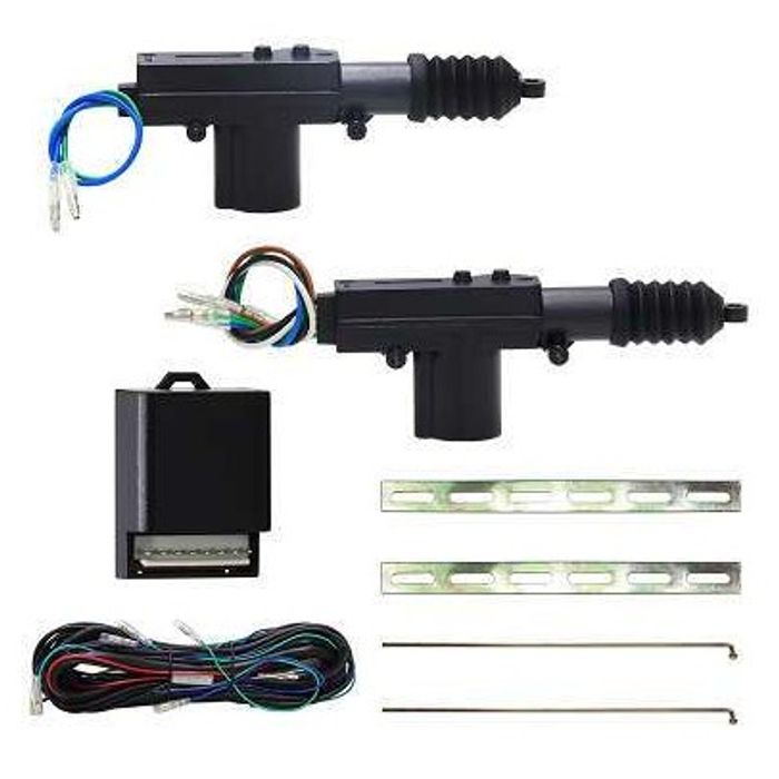 ISO26TE5.008 - KIT TRAVAS ELETRICAS UNIVERSAL - VEICULOS 2 PORTAS 12V (EMB. COM 01 KIT - VALOR DO KIT)  - KIT