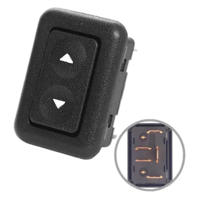 ISO17I34101 SIMPLES - INTERRUPTOR VIDRO ELET. SIMPLES UNIVERSAL - FORD ESCORT/ VERONA/ APOLLO 88 - PC