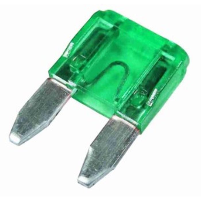 ISO103170-30 - FUSIVEL MINI - 30 AMP - VERDE (EMB. COM 10 PCS - VALOR UNITARIO) - PC