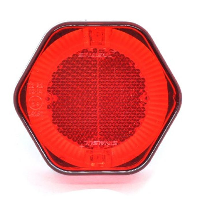 ISO17T1066-1 VM - LANTERNA LATERAL LED VM 12/24V SEXTAVADO SEM SUPORTE - PC