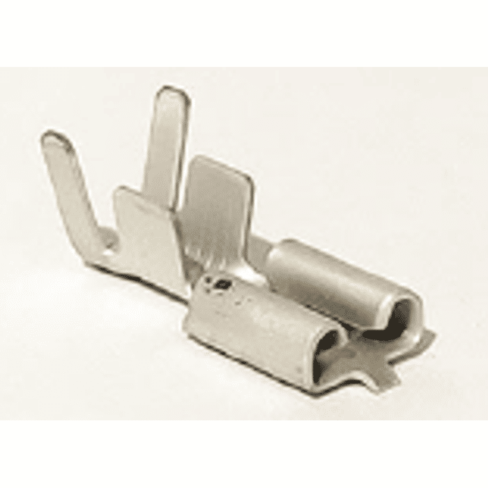 ISO3TF0012 - TERMINAL ENCAIXE 6,3 COM TRAVA ESTRANHADO - PCT COM 100 PCS - CT