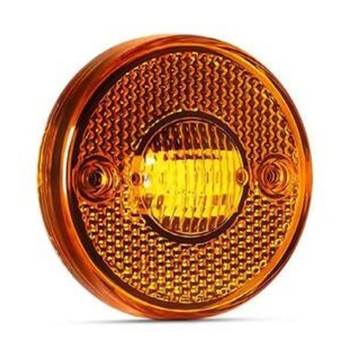 ISO225261 AM 12/24V - LANTERNA LATERAL 3 LED 65MM AMBAR 12/24V (EMB. COM 01 PECA- VALOR UNITARIO) - PC